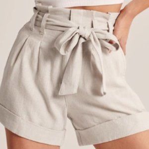 Abercrombie & Fitch Belted Shorts